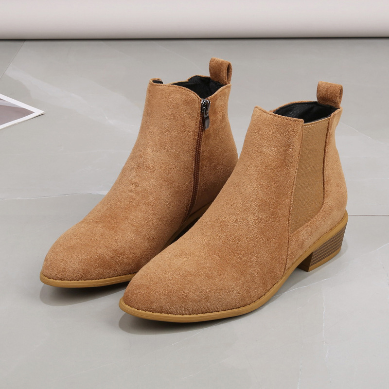 Sock Boot Women - Damskie botki na jesień, szpiczaste, z
