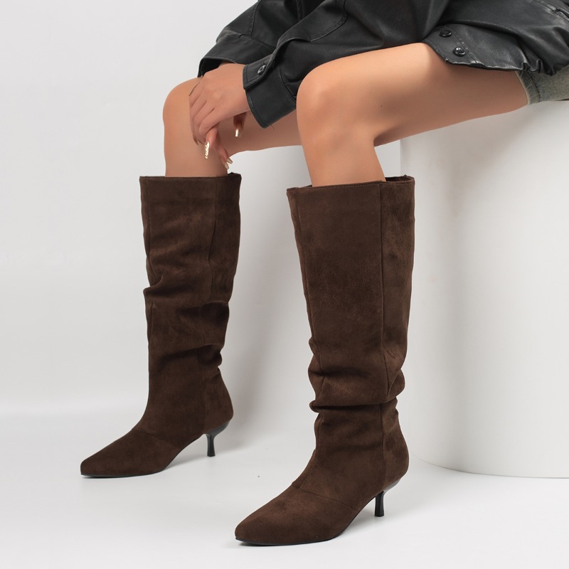 Damskie, wiosenno-jesienne, dł – Knee High Boots Women recenzja i cena
