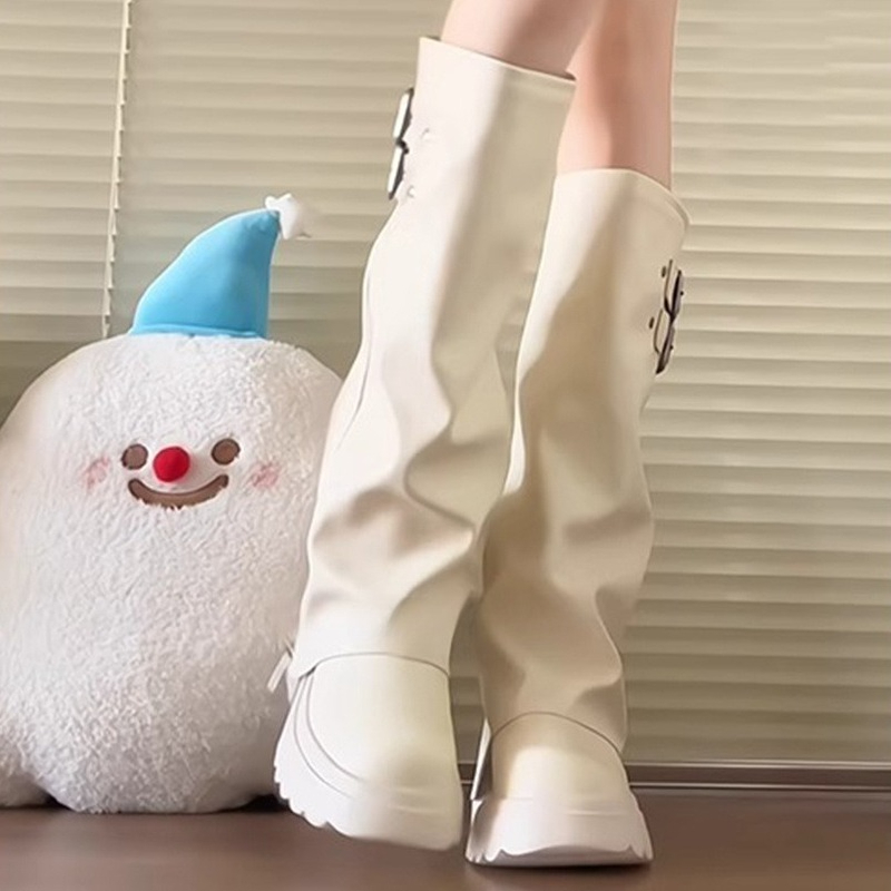 Botki damskie do kolan w stylu – Knee High Boots Women recenzja i cena