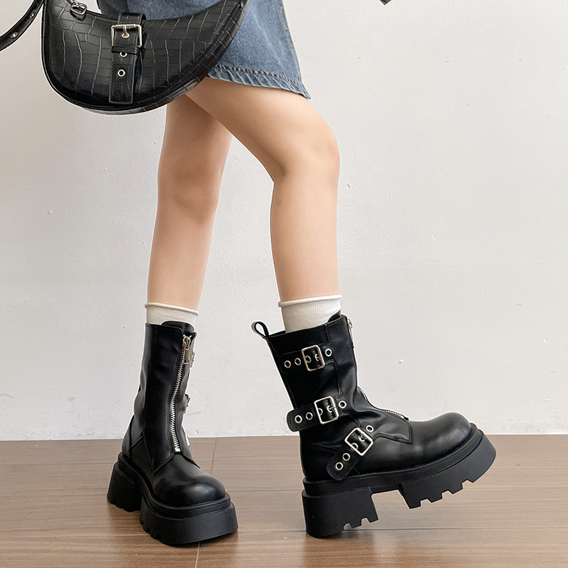 Damskie botki na platformie do – Women'S Shoes Quality recenzja i cena