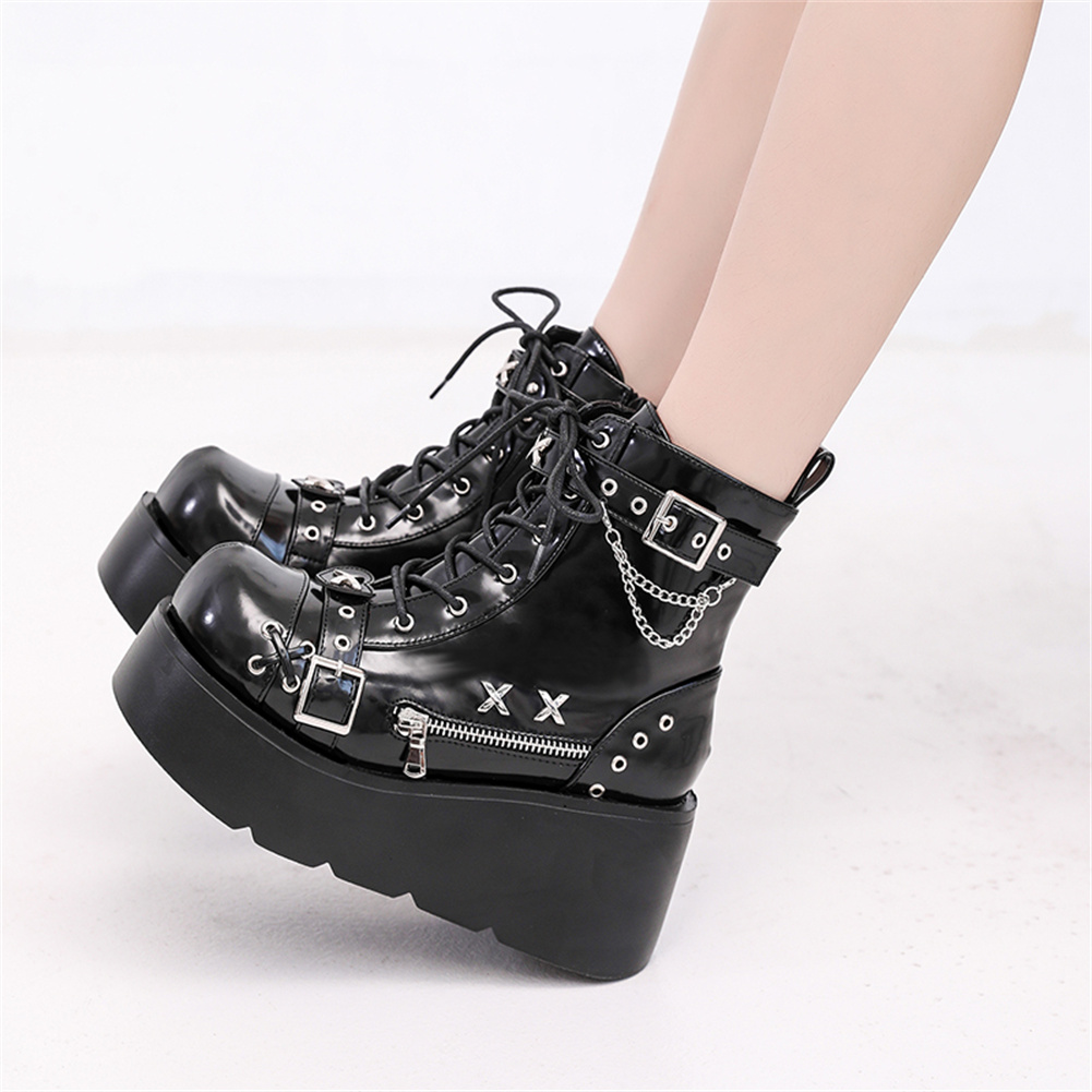 Nowe damskie botki gotyckie na – Women'S Shoes Quality recenzja i cena