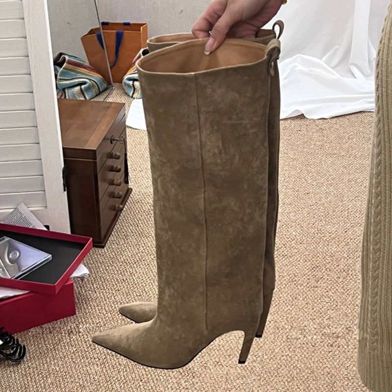 Eilyken Seksowne Cienkie Szpil – Knee High Boots Women recenzja i cena