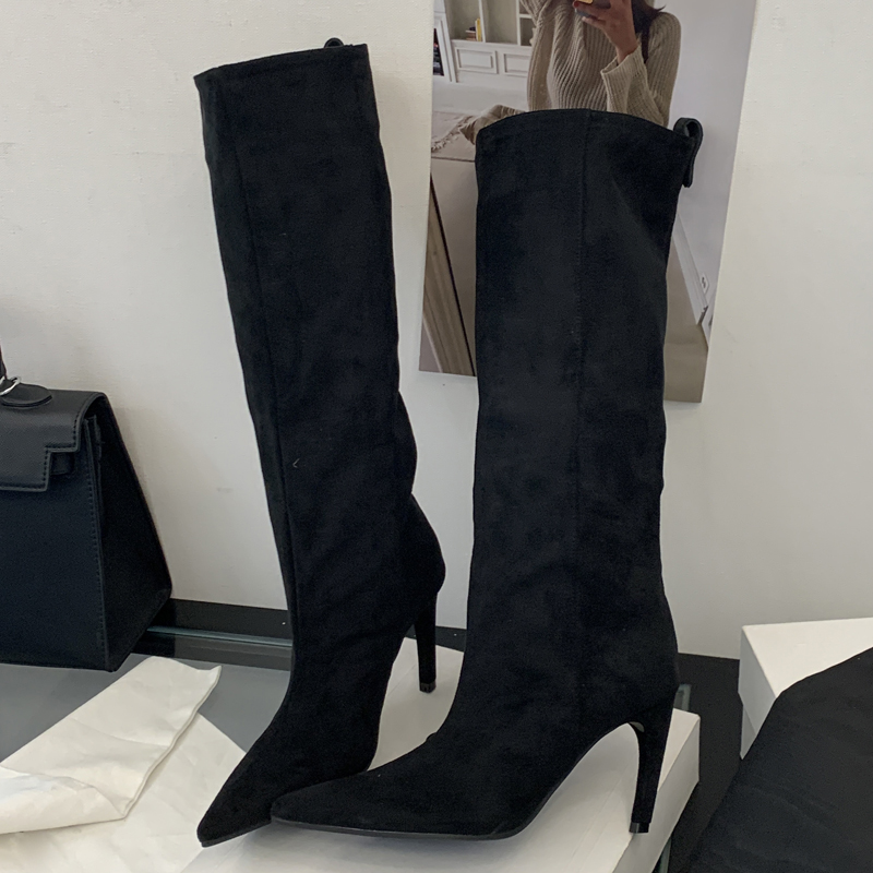 Eilyken Seksowne Cienkie Szpil – Knee High Boots Women recenzja i cena